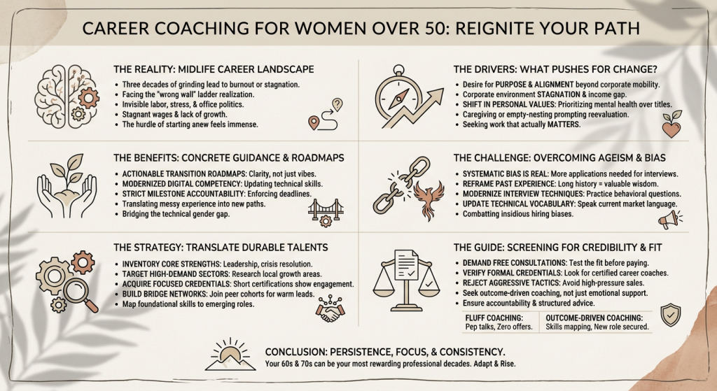 Career Coaching for Women Over 50: Reignite Your Path