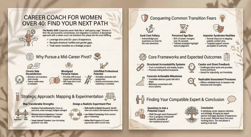 Career Coach for Women Over 40: Find Your Next Path