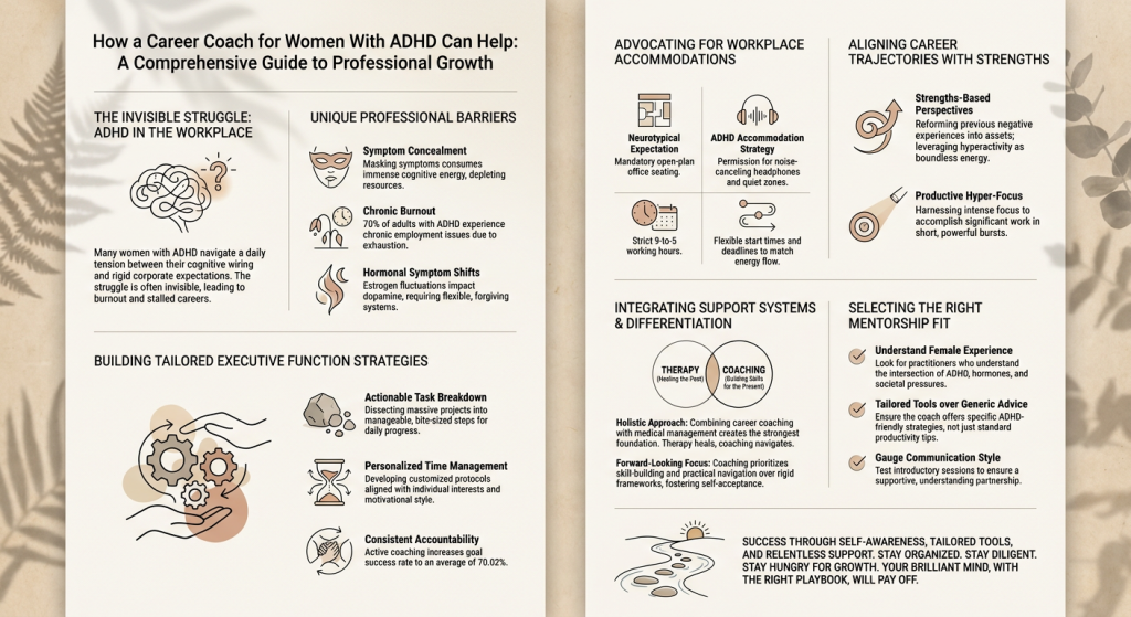 How a Career Coach for Women With ADHD Can Help