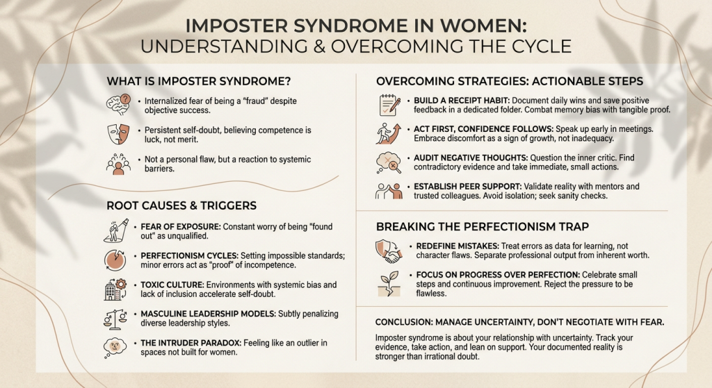 Imposter Syndrome in Women and How to Overcome It