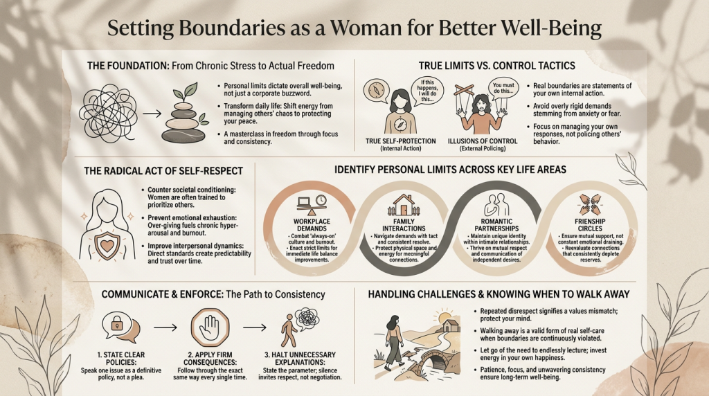 Setting Boundaries as a Woman for Better Well-Being