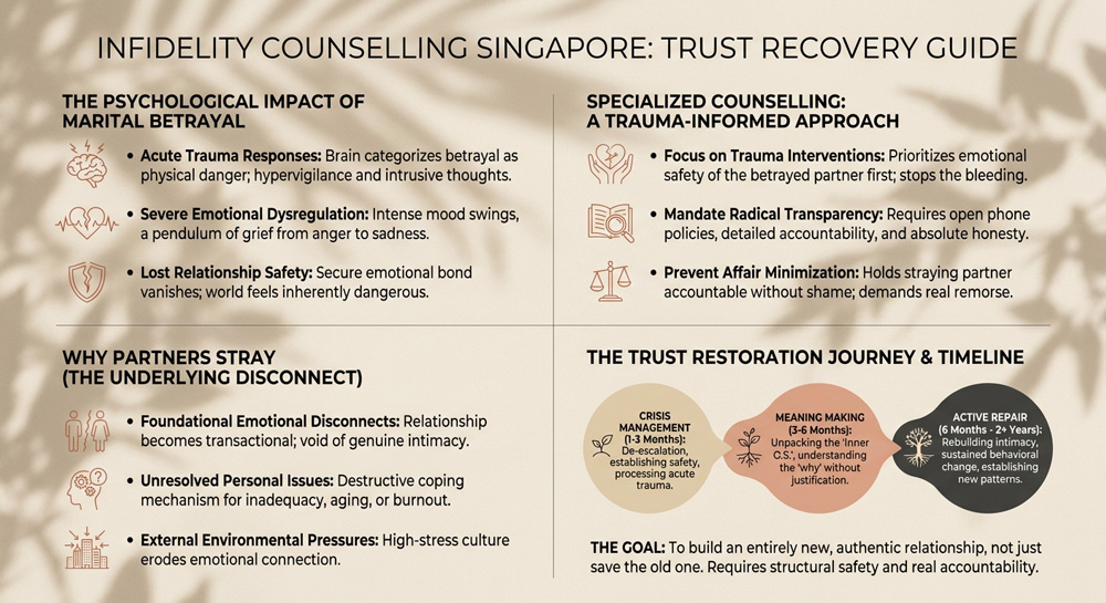 Infidelity Counselling Singapore: Trust Recovery Guide