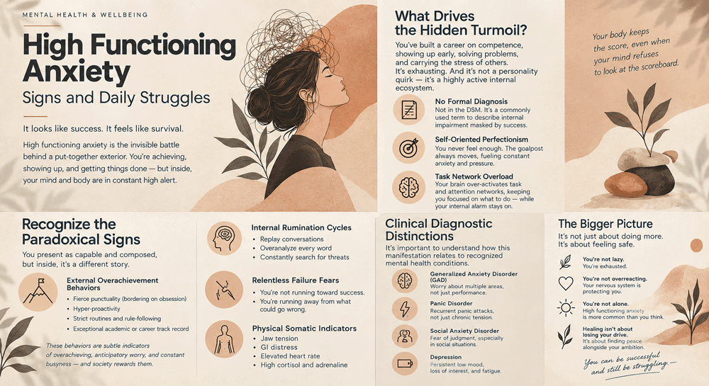 High Functioning Anxiety: Signs and Daily Struggles