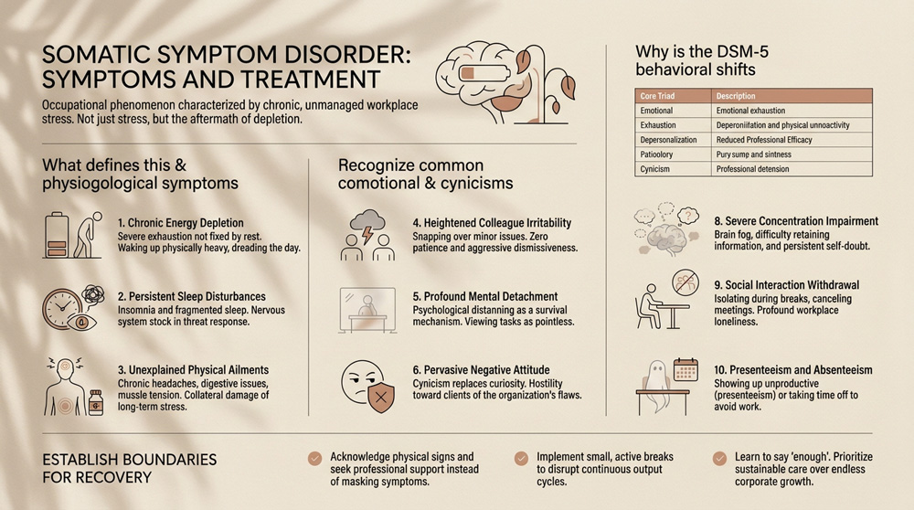 Somatic Symptom Disorder: Symptoms and Treatment