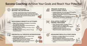 An infographic about Success Coaching: Achieve Your Goals and Reach Your Potential